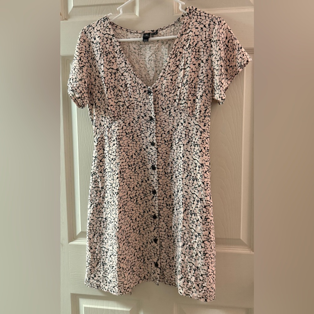 Volcom Cream  Floral  Dress